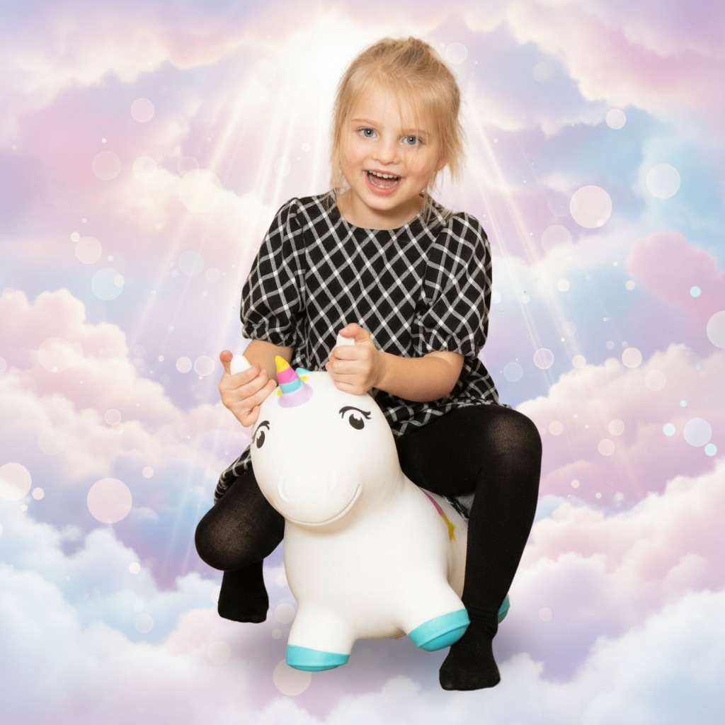 Lasten Pomppulelu – Yksisarvinen