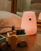 Big Bear Silicone Lamp with Remote - Pink