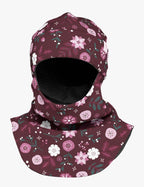Merino Balaclava For Kids BREM - Winter Flowers