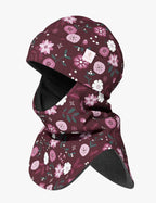 Merino Balaclava For Kids BREM - Winter Flowers