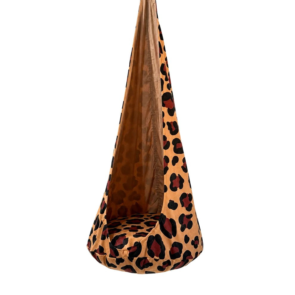 bees&blooms lasten cocoon-keinu leopardikuosi
