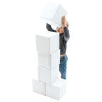 Foam Building Blocks Set of 6 - White