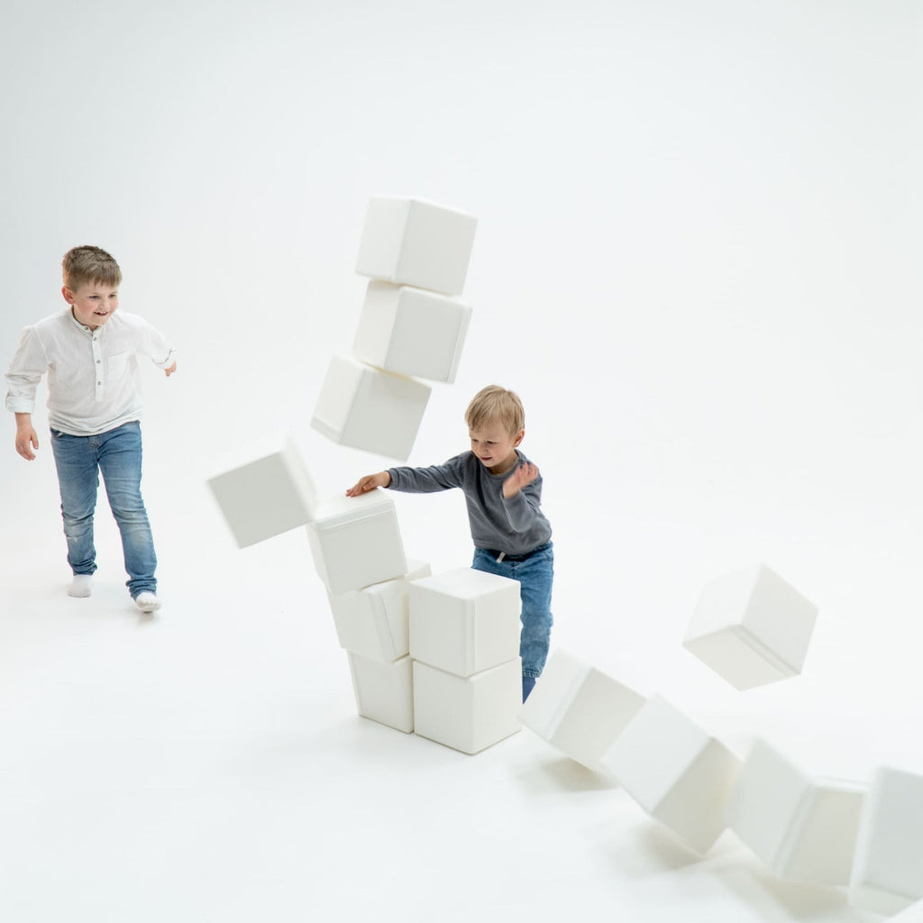 IGLU pehmopalikka mega cube valkoinen, tuotekuva 2