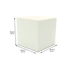 IGLU pehmopalikka mega cube valkoinen, tuotekuva 3