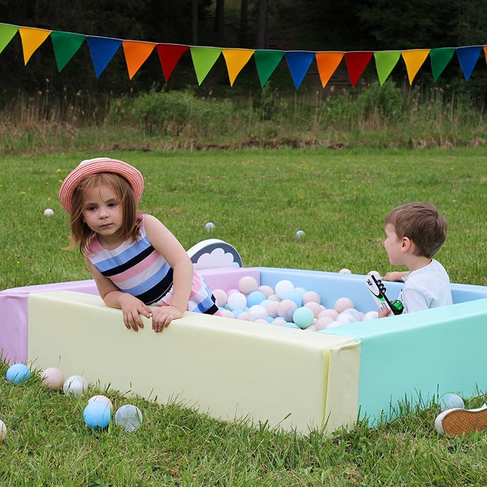 Soft Play Ball Pit - Light Pastel