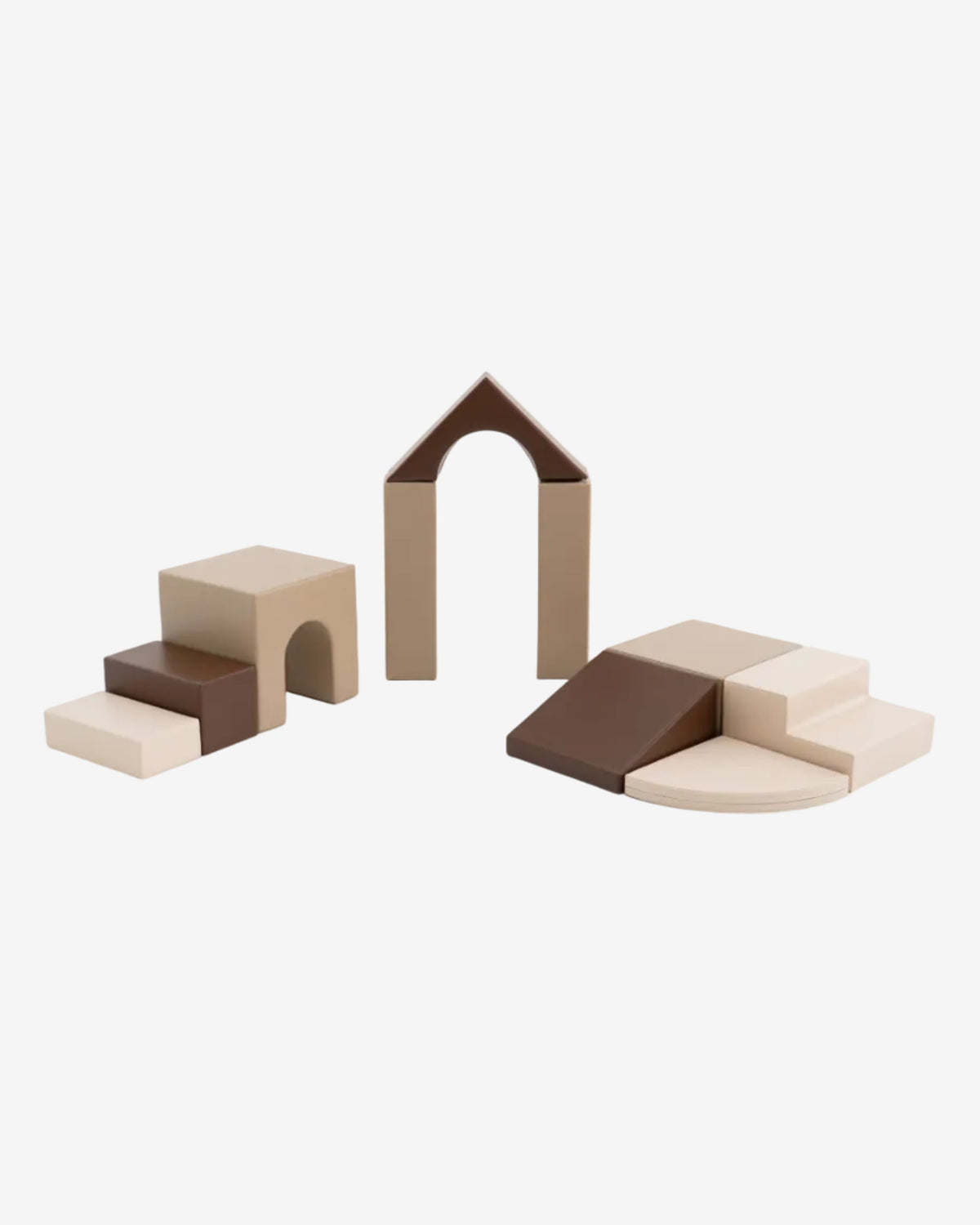 IGLU pehmopalikkasetti creativity 10 palikkaa chocolate factory
