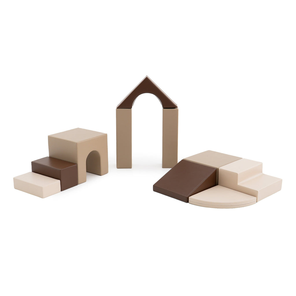 IGLU pehmopalikkasetti creativity 10 palikkaa chocolate factory, tuotekuva 2