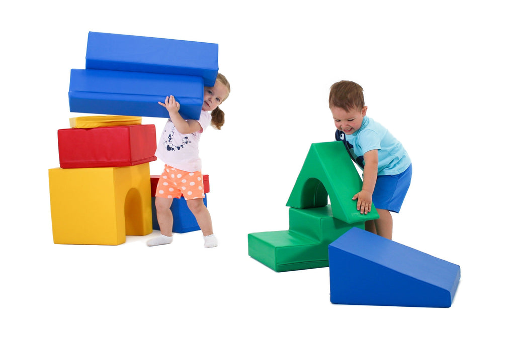IGLU pehmopalikkasetti creativity 10 palikkaa monivärinen, tuotekuva 2