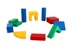 Soft Play 10 Foam Block Set - Multicolor Creativity