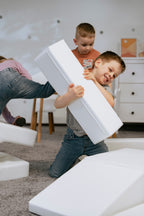 Soft Play 10 Foam Block Set - White Creativity