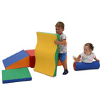 Soft Play 7 Foam Block Set - Multicolor Discoverer