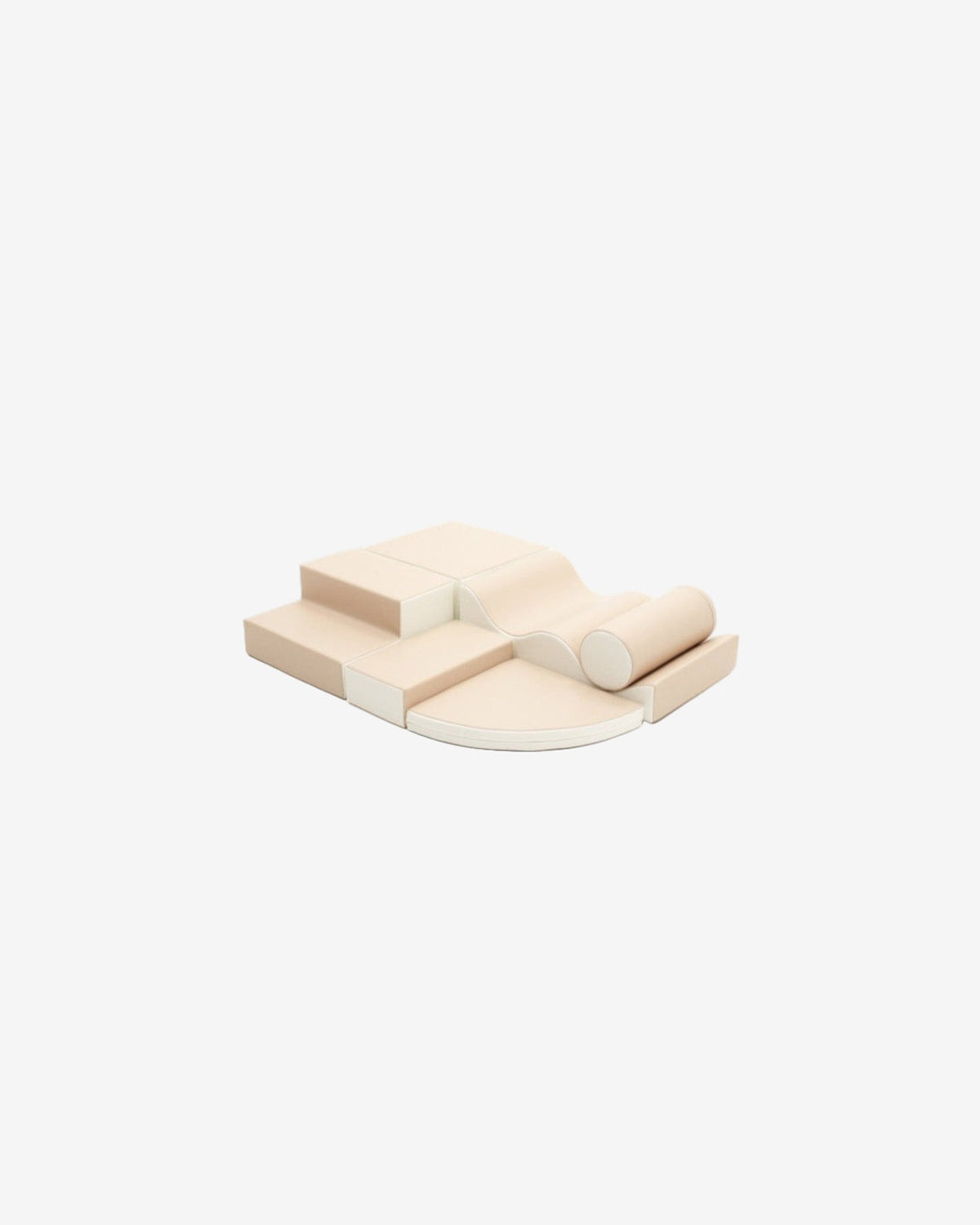 IGLU pehmopalikkasetti explorer 6 palikkaa valkoinen ja beige