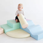 Soft Play 6 Foam Block Set - Light Pastel Explorer