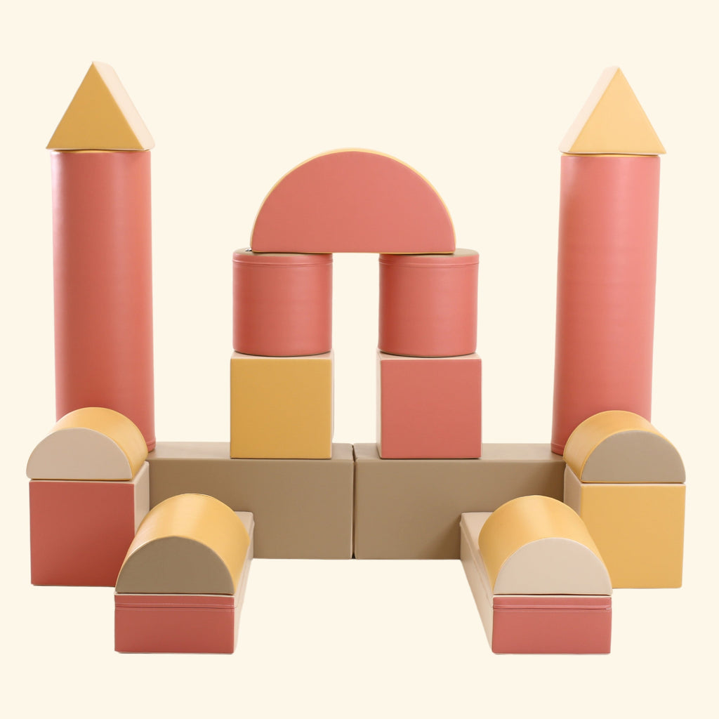IGLU pehmopalikkasetti mega fort, pastellinpinkki, tuotekuva 2