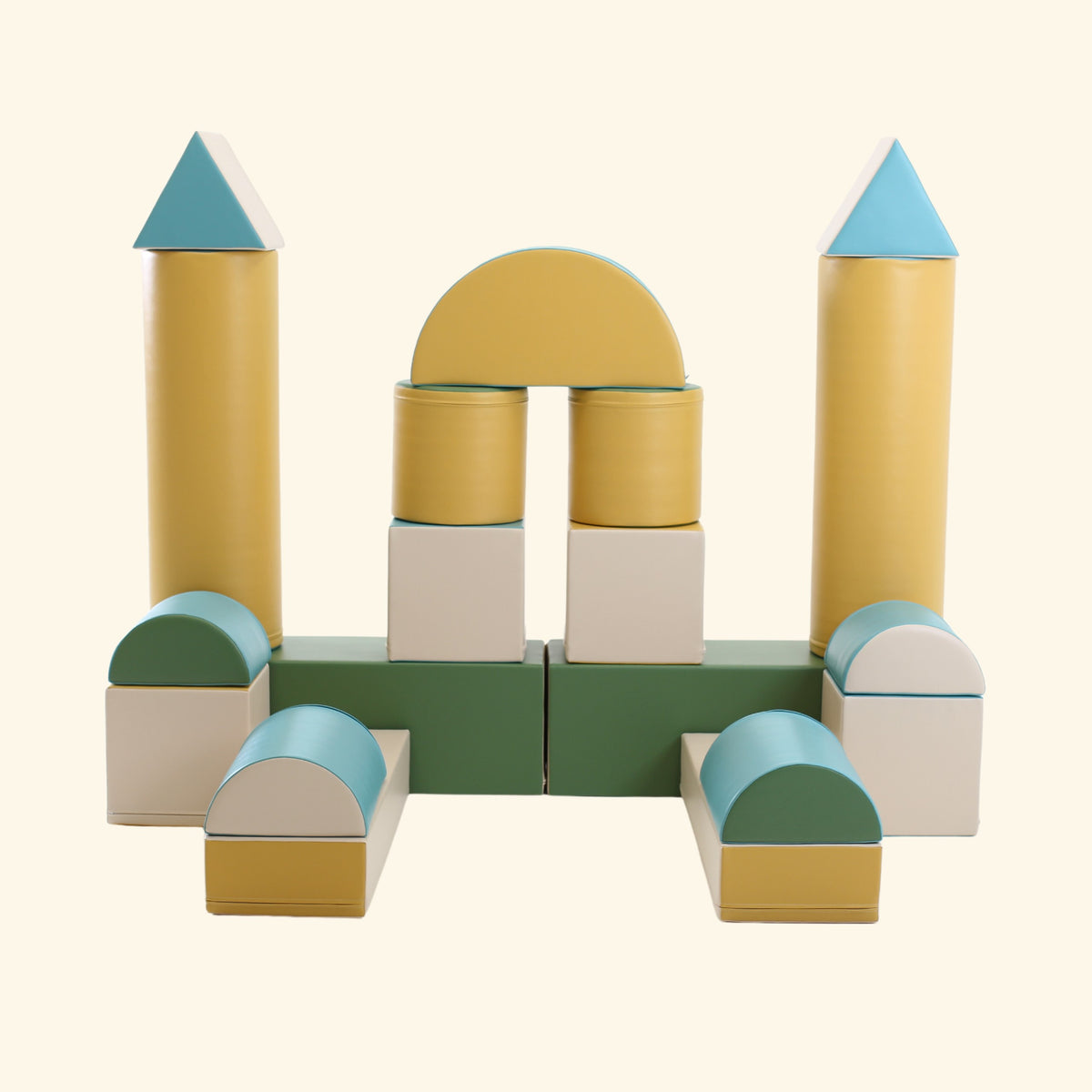 IGLU pehmopalikkasetti mega fort, pastellinturkoosi, tuotekuva 3