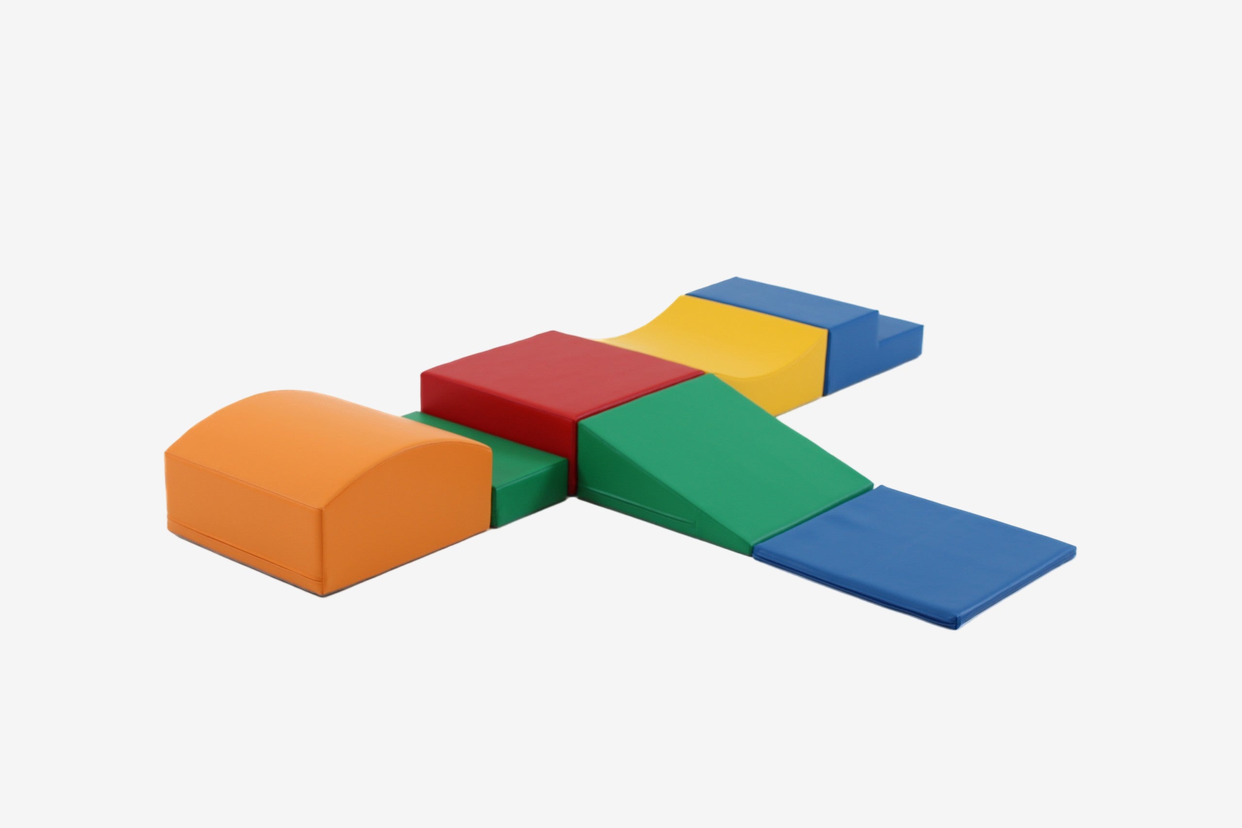 Soft Play 7 Foam Block Set - Multicolor Little Crawler