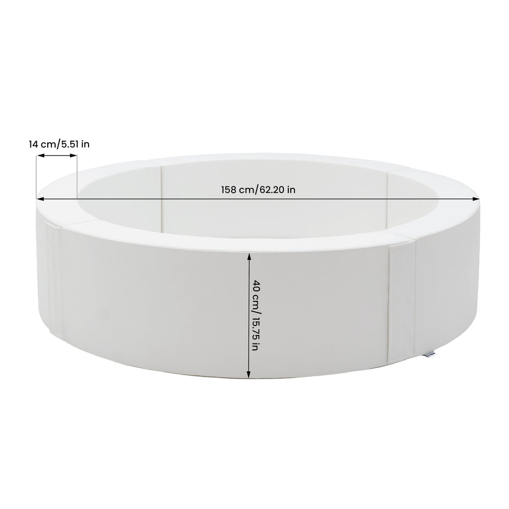IGLU pyöreä pallomeri 158 cm, valkoinen, tuotekuva 2