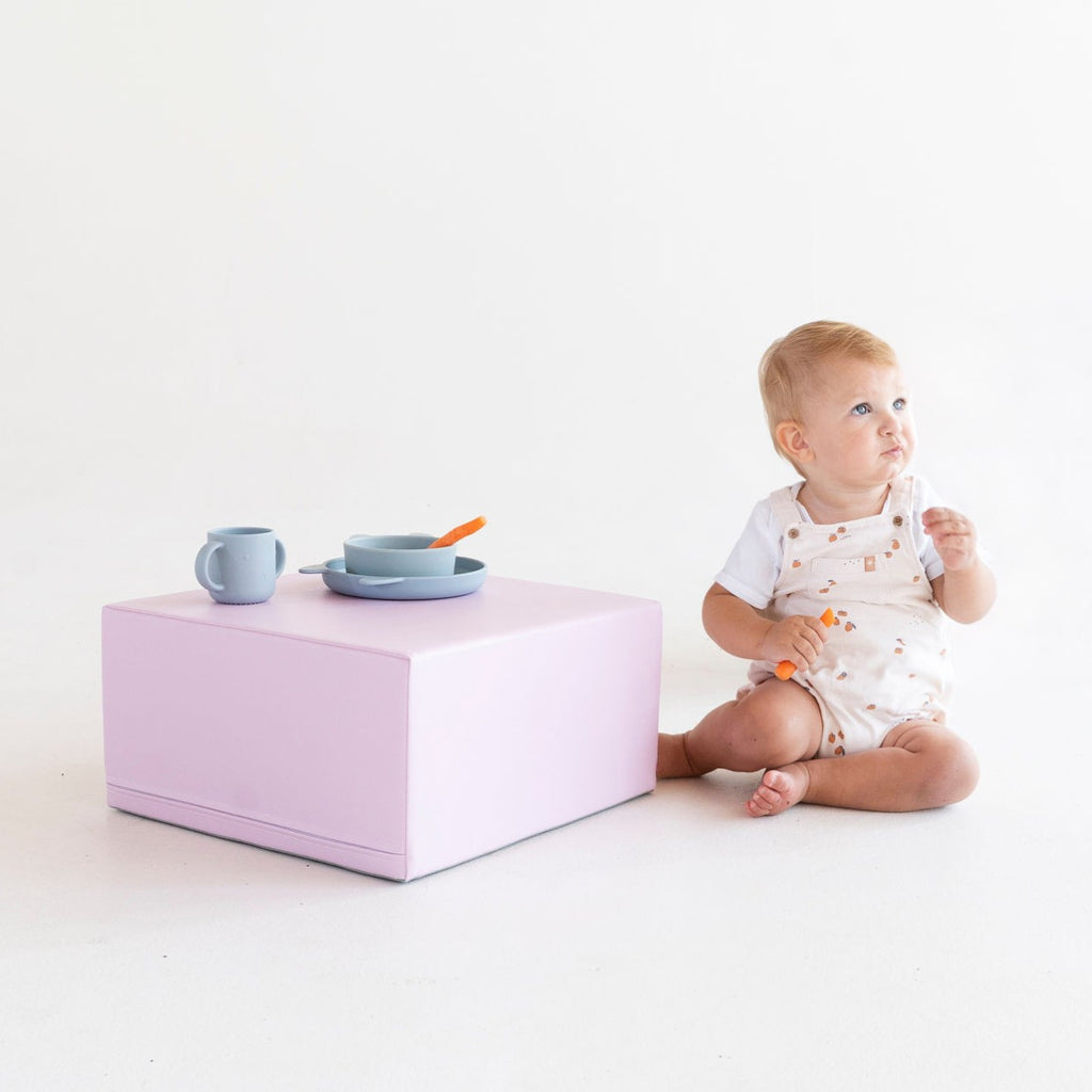 Soft Play 3 Foam Block Set - Soft Pastel Mini Climbie