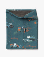 Kids Merino Neck Tube MOKKA - Tractors