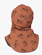 Merino Balaclava For Kids BREM - Copper Dogs