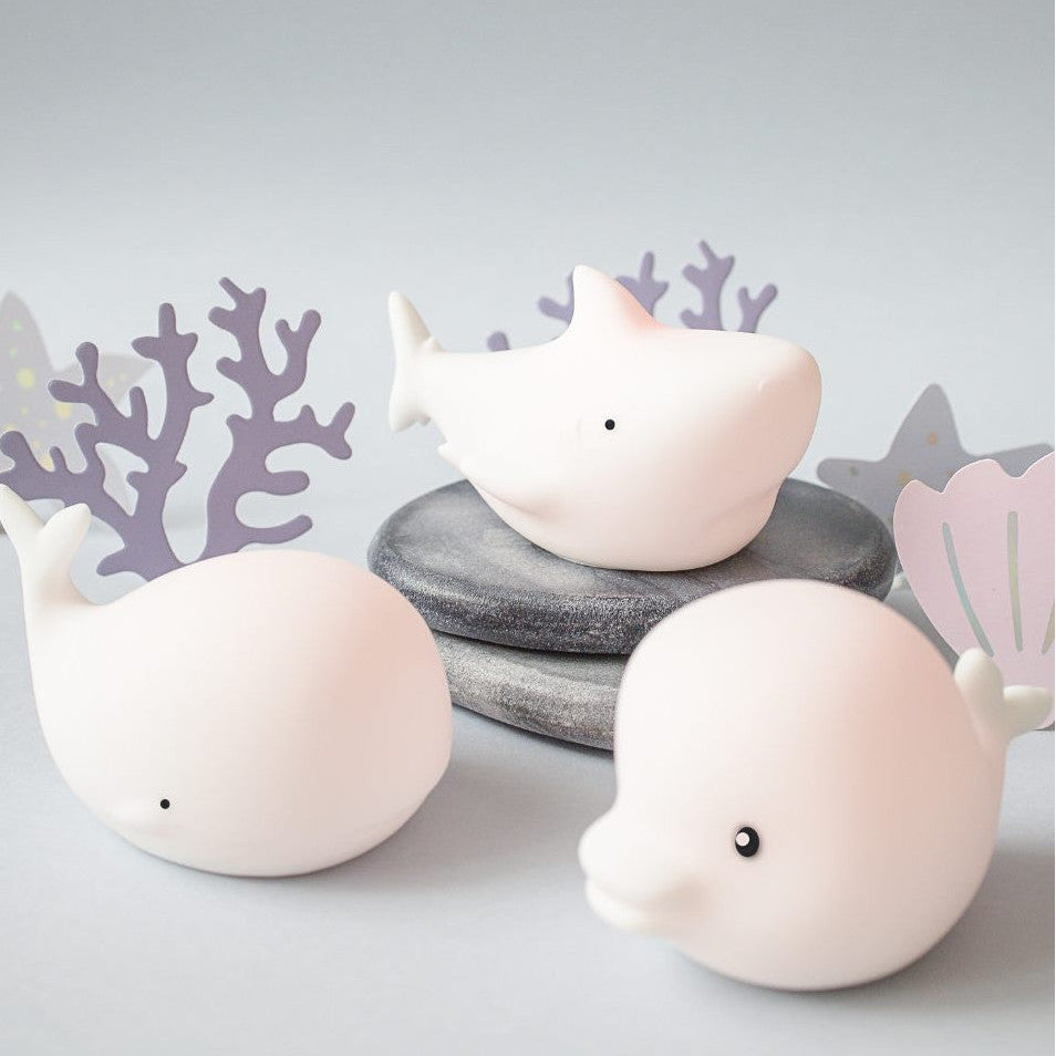 Waterproof Set of 3 Mini Marine Silicone Lamps