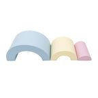 IGLU pehmoleikkisetti rainbow vaalea pastelli, tuotekuva 2