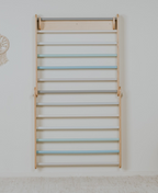 Pikler-kiipeilykolmio puolapuu-lisäosalla (6 kk–7 v) - Pastelli