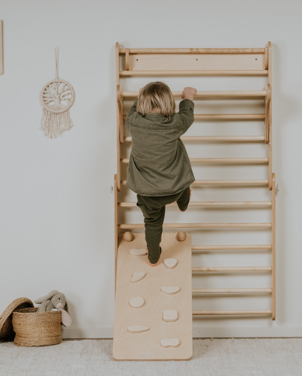 Ramppi leg&go Pikler-kolmioon ja puolapuihin