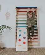 Ramppi leg&go Pikler-kolmioon ja puolapuihin - Sateenkaari