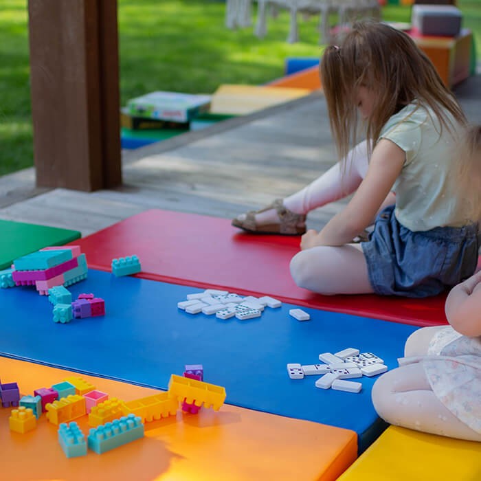 Safety and Comfort 5 Mat Set - Multicolor