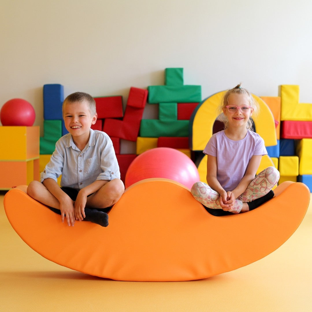 Soft Play Double Rocker Buddy - White
