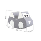 Soft Play Ride On Toy - Grey Car
