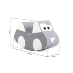 Soft Play Ride On Toy - Grey Car