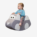 Soft Play Ride On Toy - Grey Car