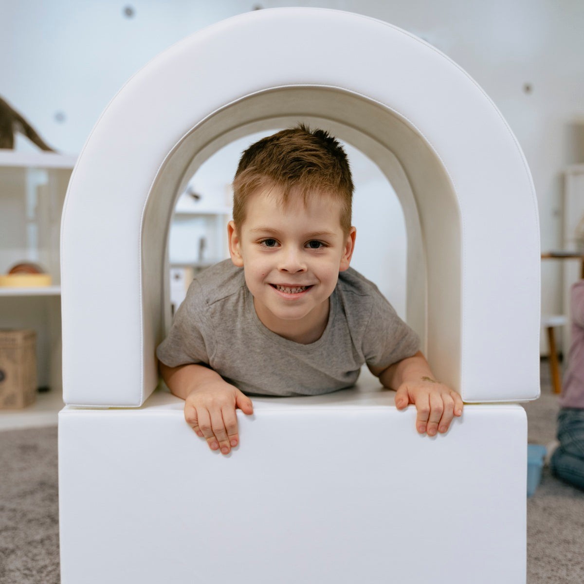 Soft Play Set Tunnel - White