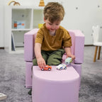 Soft Play Sofa Chair Snoozy - Pink