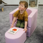 Soft Play Sofa Chair Snoozy - Pink