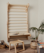 Pöytä ja tuoli leg&go-puolapuille