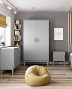 Vaatekaappi Kubi - Harmaa